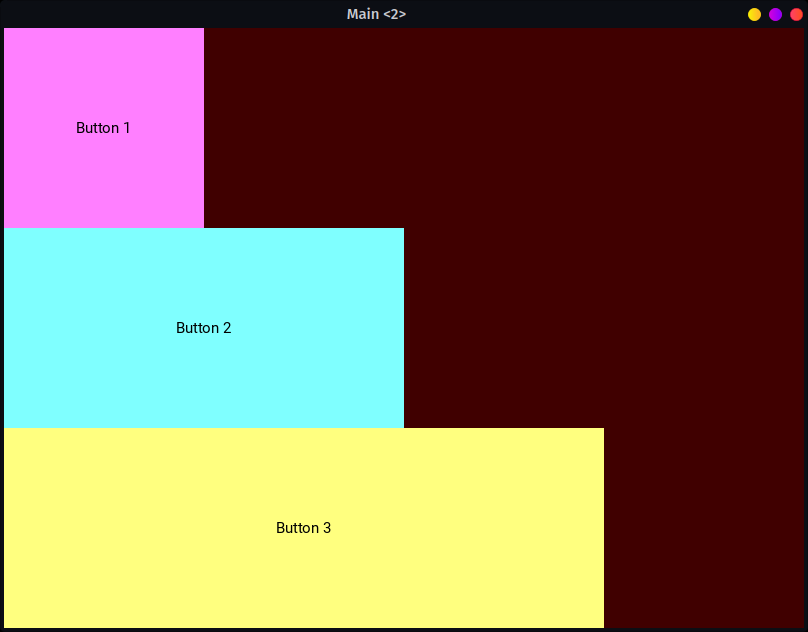 Colored Box Layout